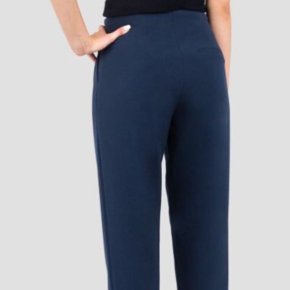 NWT Standards & Practices Midnight Blue Ankle Pants Size 16 - Picture 4 of 9